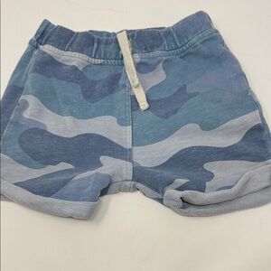 Zara Blue Camouflage Kids Shorts size 2/3